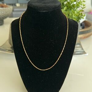 Elegant Rose Gold Necklace